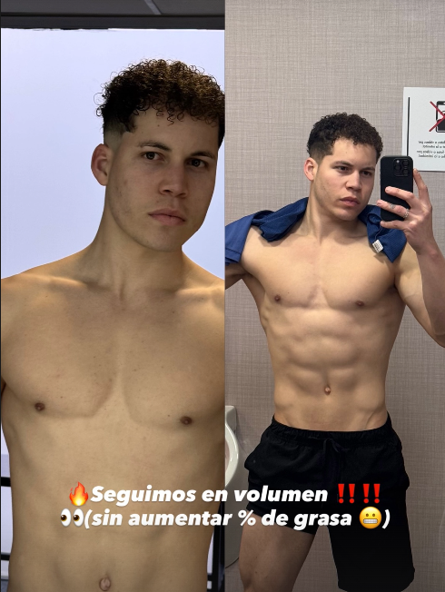 Hoy en volumen sin aumentar grasa